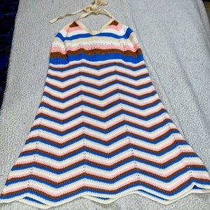 woven beach dress